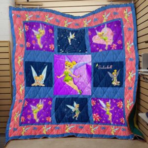 Tinker Bell Flower Quilt V4  Quilt